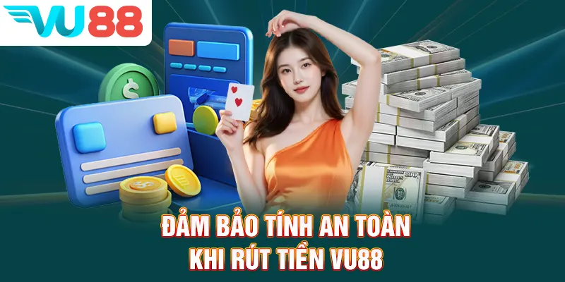 Đảm bảo tính an toàn khi rút tiền VU88