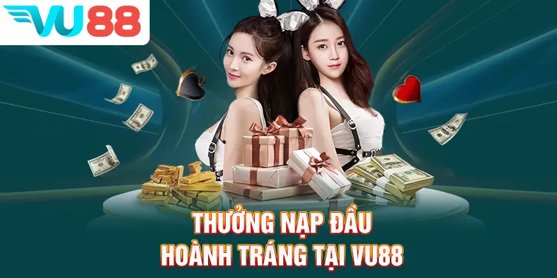Thưởng nạp đầu hoành tráng tại VU88