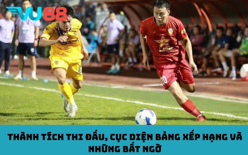 Thành tích thi đấu, cục diện bảng xếp hạng và những bất ngờ