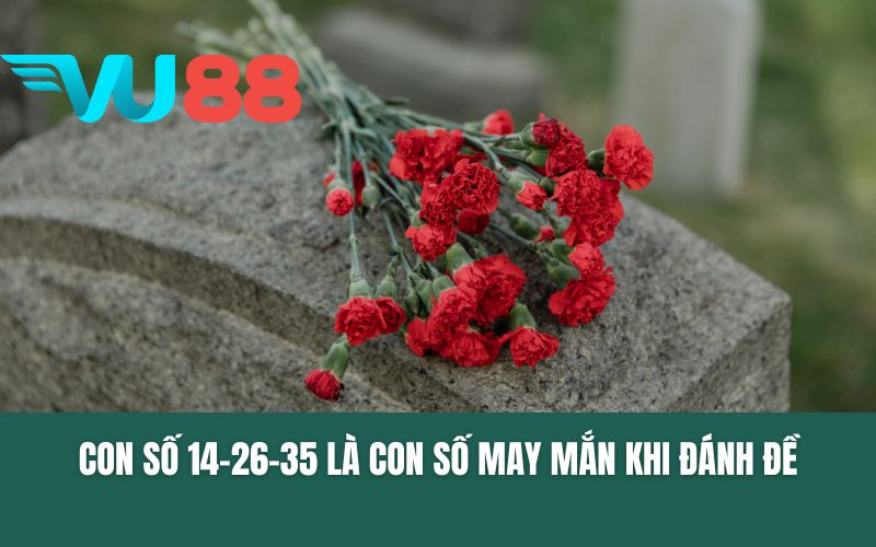 Con số 14-26-35 có thể là con số may mắn khi đánh đề
